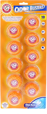 Arm & Hammer OdorBusterz Odor Eliminator Balls – Lavender Scent for Nightly Wind-Down, Closet and Linen Drawer Freshener