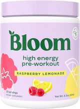 Bloom Nutrition High Energy Pre Workout – Female-Founded Daily Wellness Ritual for Morning Movement and Self-Care
