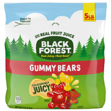 Black Forest Gummy Bears Travel Snack - Resealable Real Fruit Gummies for Road Trips and Camping, 10 oz 2 Pack