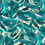 Blue Sharks Gummy Candy – Stocking Stuffer and Holiday Party Candy, 2 Lb Bulk Bag