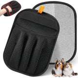 Pet Hair Removal Glove – Design-Forward Pet Hair Solution for Styled Interiors, Modern Matte Black Glove for Velvet and Linen