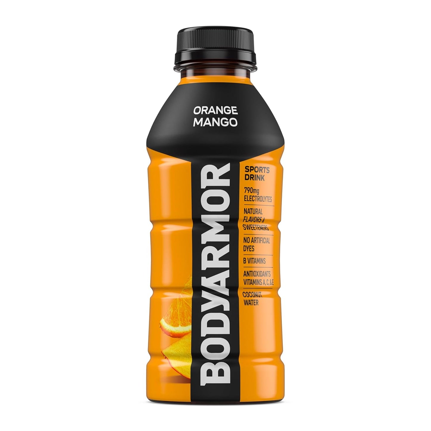 BODYARMOR Sports Drink – Quick-Hydration Bottles for Active Commuters and Busy Mornings, Pack of 12