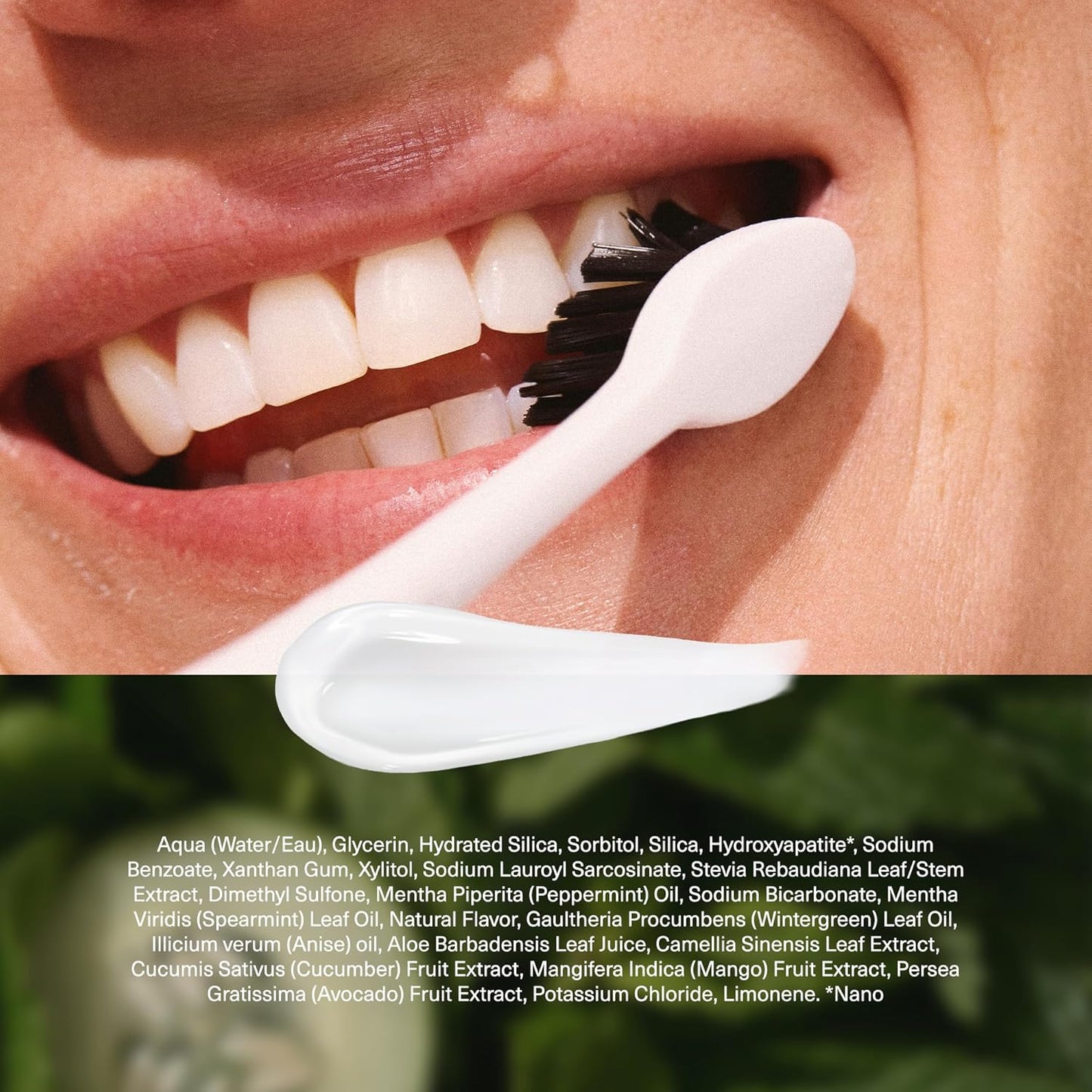 Boka Nano Hydroxyapatite Toothpaste – Gentle Fluoride-Free Formula for Children and the Whole Family, Cucumber Mint
