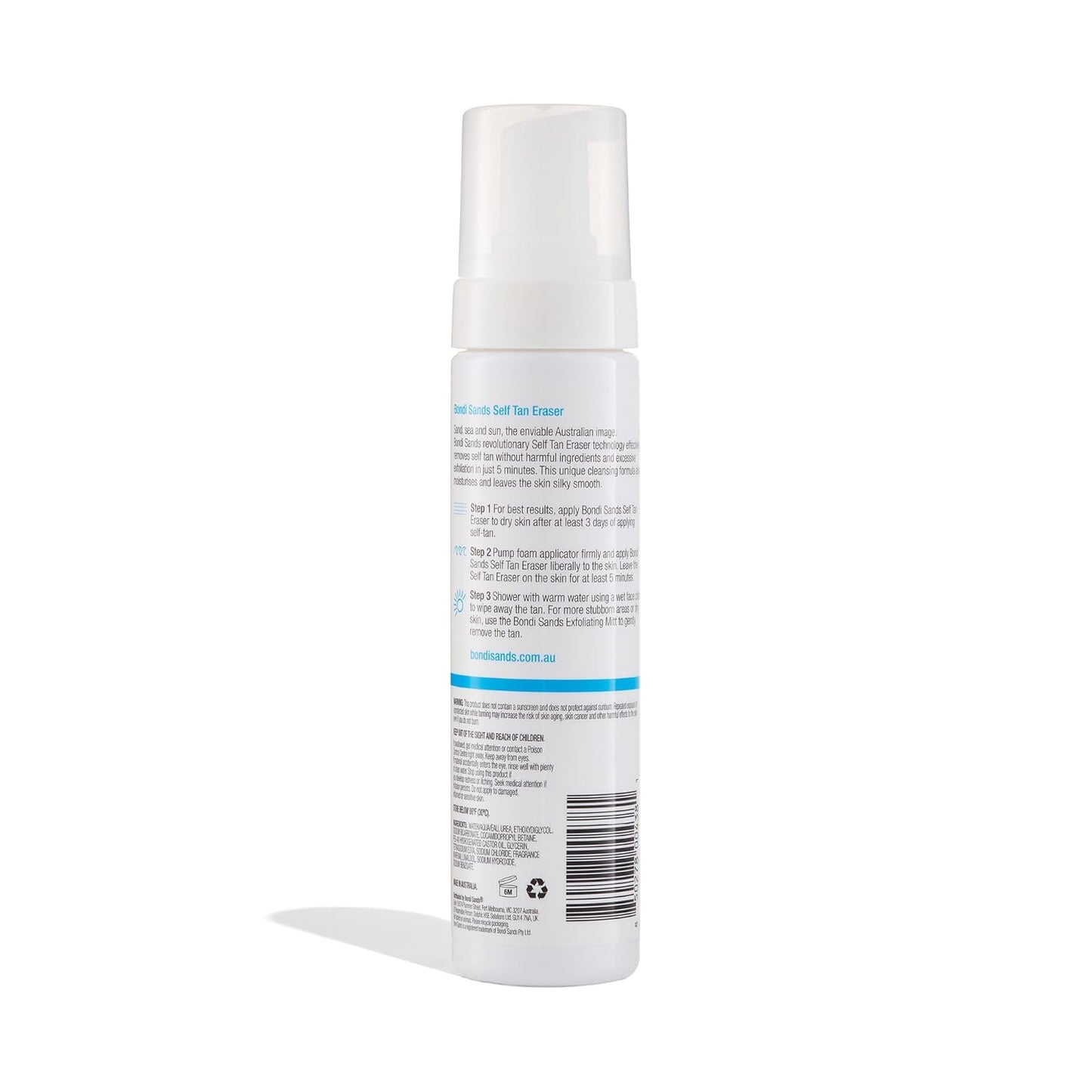 Bondi Sands Self Tan Eraser – Premium Australian Salon-Quality Tan Removal & Skin Prep