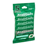 BreathSavers Wintergreen Sugar Free Mints – Office Desk Drawer Refresh, 5 Pack for Workday Confidence