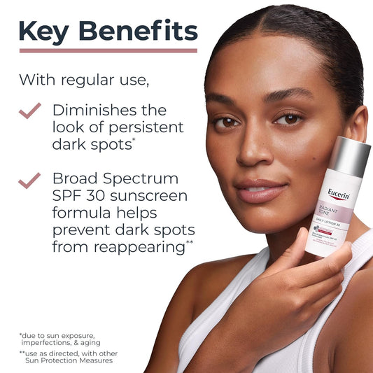 broad spectrum spf 30 sunscreen to prevent dark spot recurrence