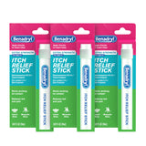 Benadryl Itch Relief Stick, Extra Strength – Self-Care Skin Soother for Post-Outdoor Rashes and Sun Exposure