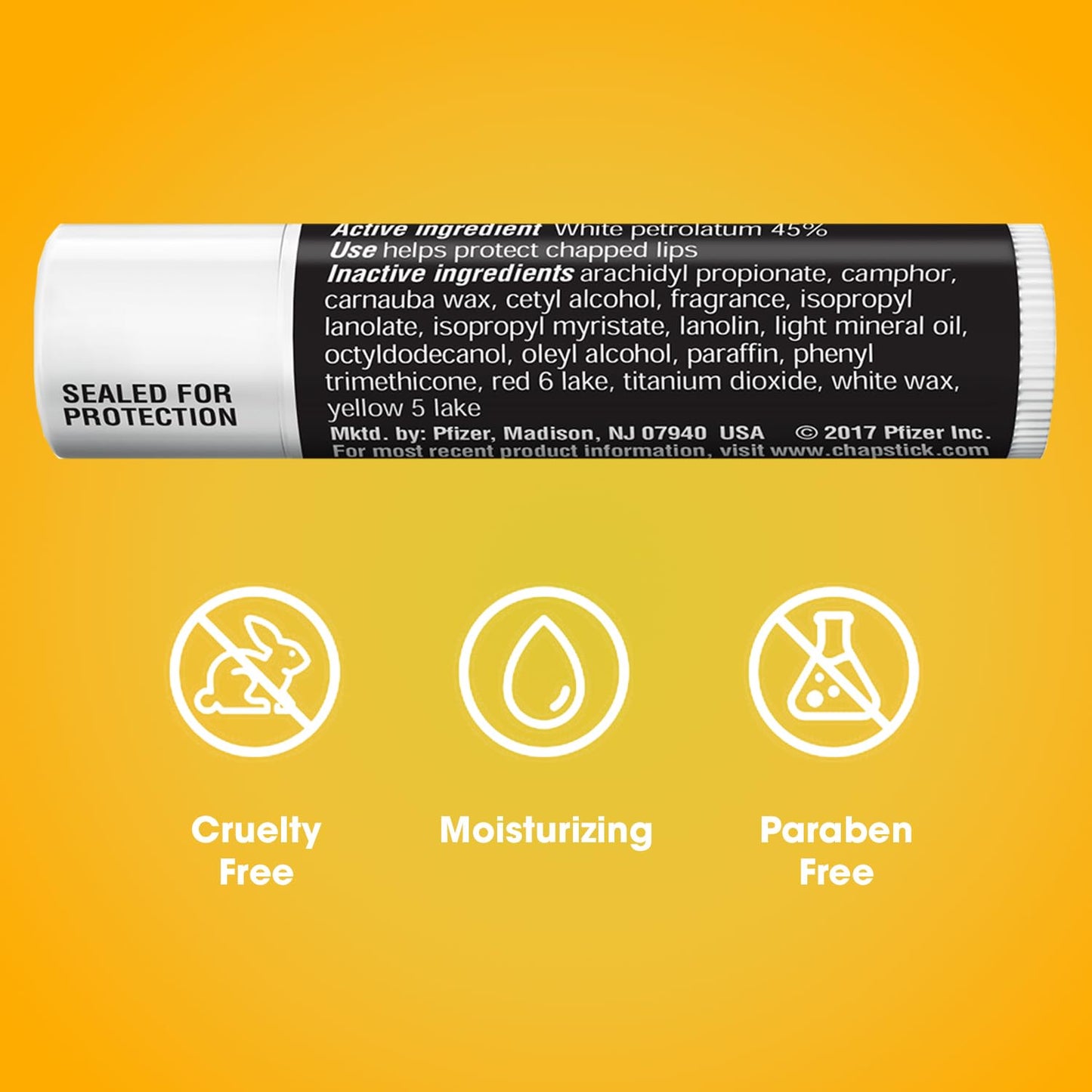 ChapStick Bulk Lip Balm 12-Pack – Patio and Poolside Essential for Sun-Dried Lips