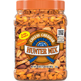 Southern Style Nuts Gourmet Hunter Gourmet Gift Canister, 23 oz Reusable Jug – Savory Snack Gift for Holidays, Housewarmings, and Hostess Thank-Yous