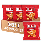 Cheez-It Original Cheese Snacks – Bulk Travel-Friendly Snack Packs for Road Trips and Outdoor Adventures, 80-Count