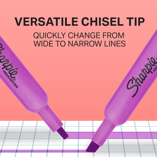 chisel tip suitable for highlighting, underlining, and writing notes