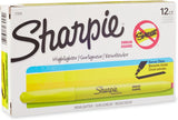 Sharpie Pocket Style Highlighters – Focus Ritual for Home Office Study Sessions, Smear Guard Chisel Tip