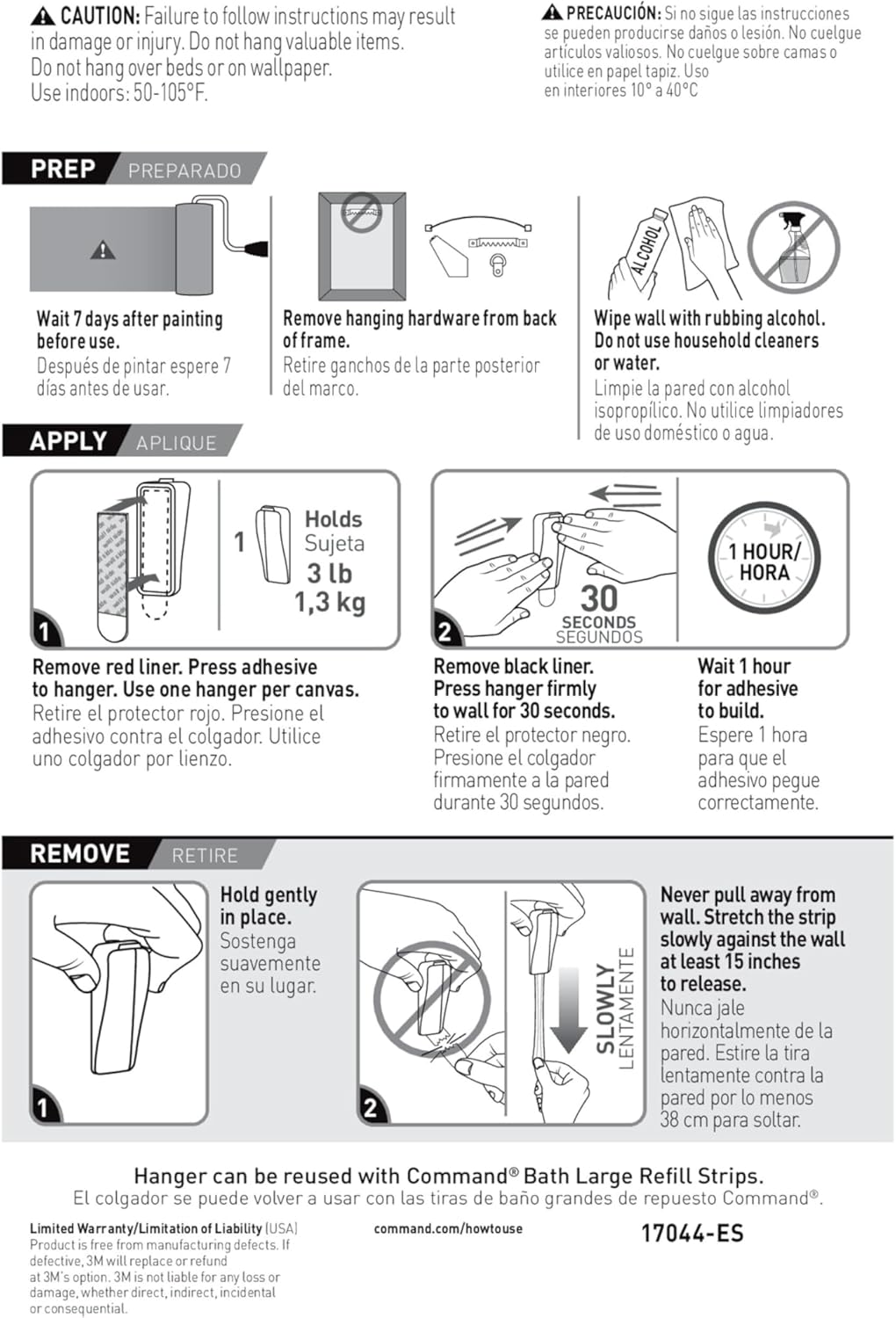 Command Large Canvas Hangers as Housewarming Gift, Damage-Free Wall Decor Solution