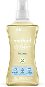 Method Fragrance Free Laundry Detergent – Gentle Sensitive Skin Care for Mindful Self-Care Routines