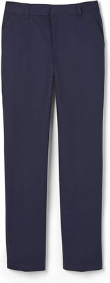 French Toast Boys' Wrinkle No More Twill Pant – Time-Saving School Uniform for Busy Parents on Morning Routines