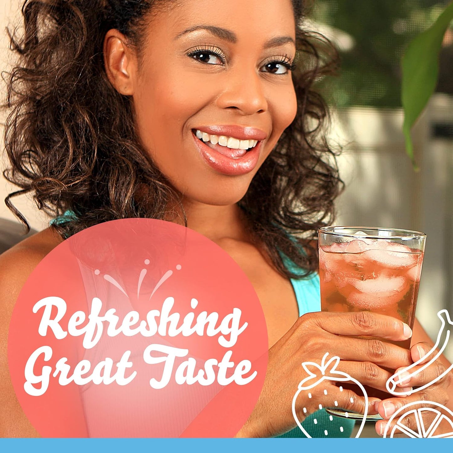 Crystal Light Strawberry Orange Banana Sugar Free Drink Mix – Office Break Room Hydration for Focused Workdays