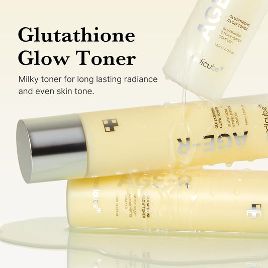 double-layer formula with glutathione essence layer and peptide cream layer