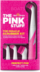 The Pink Stuff Miracle Scrubber Kit – Electric Cleaning Power for Busy Homeowners