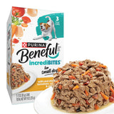 Beneful IncrediBites Small Breed Wet Dog Food – Family-Safe Variety Pack for Multi-Dog Households, 30 Count of 3 oz Cans