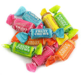 QUEEN JAX Fruit Chews – Kids' Birthday Party Candy, Individually Wrapped Gluten-Free Taffy in 5 Fruity Flavors