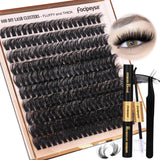 Focipeysa D Curl Lash Cluster System – Simple Strip-Lash Replacement for the Intentional Beauty Drawer, No Extra Purchases Required