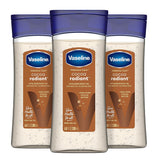 Vaseline Intensive Care Cocoa Radiant Body Gel Oil – Nightly Self-Care Ritual for Mindful Bath Time Hydration, 6.8 oz (Pack of 3)