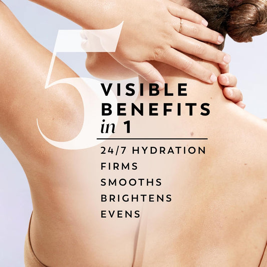 four skin-type-specific formulations: extra dry, sensitive, rough & bumpy, and normal