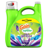 Gain Dye-Free Fabric Softener 2 Pack – High-Load Efficiency for Busy Professional Laundry Routines