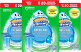 Scrubbing Bubbles Fresh Gel Toilet Stamps – Self-Care Bath Night Ritual, Rainshower Scent for a Calming Master Bathroom