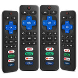 Roku TV Remote Control - Second Remote Solution for Family TV, Simple No-App Setup Perfect for Kids and Teens 2-Pack