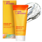 Good Molecules Hydrating Facial Cleansing Gel – Rose Water Daily Face Wash for Mindful Skincare Rituals, All Skin Types