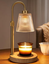 Candle Warmer Lamp – Bath Time Relaxation Companion, Soft Ambient Glow and Slow Scent Release for Spa Like Evenings