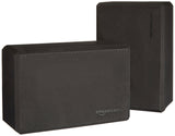 Amazon Basics Yoga Blocks – High-Density Support That Won't Collapse, Lightweight 163g for Controlled Handling