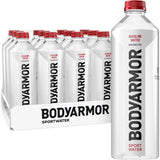 BODYARMOR SportWater Alkaline Water for Daily Wellness Routines, High pH 9+ Electrolyte Hydration, 1.5 Liter Pack of 12