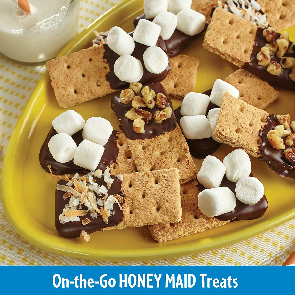 HONEY MAID Fresh Stacks Graham Crackers – Simple-Ingredient Graham Snacks Made with Real Honey and Whole Grains