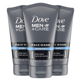 DOVE MEN + CARE Hydrate+ Face Wash – Daily Men's Skincare Ritual for a Calming Shower Reset