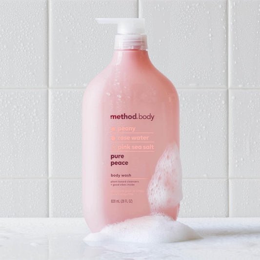 infused with coconut, rice milk, and shea butter for in-shower moisturization