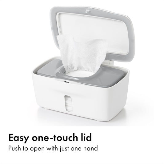 internal weighted plate for single-wipe dispensing and priming