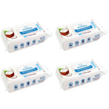 Best Pet Supplies Plant-Based Pet Wipes - Slim Resealable Pouch That Tucks Away in a Minimalist Entryway or Mudroom