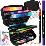ChromaLux 36 Color Brush Pen Set – Detail Oriented Planner Supplies for Bullet Journal and Bible Study