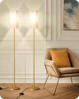 Task Floor Lamp 64.6" Tall with E26 Socket for Home Office Focus and Study Lighting