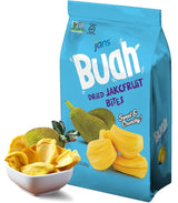 Jans Buah Freeze Dried Jackfruit Chips 7 Oz – Single-Ingredient Pantry Staple for Clutter-Free Snack Storage, Clean Label