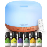 ASAKUKI Essential Oil Diffuser – Smokeless Fragrance Alternative to Candles with No Fire or Wax Risk