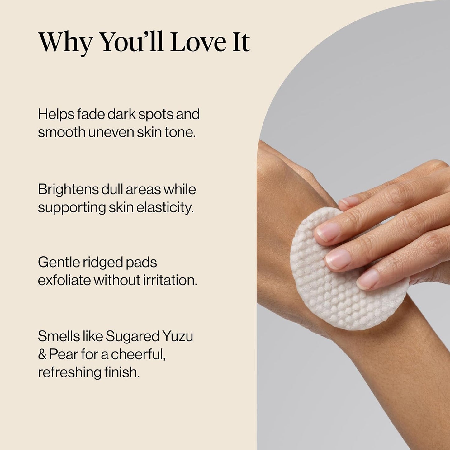 Kitsch Kojic Acid Cleansing Pads – One-Step Clutter-Free Brightening for the Modern Bathroom Vanity