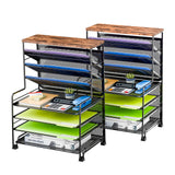 Simple Trending 7 Tier Desk File Organizer – Practical Housewarming Gift for Home Office and Study Spaces