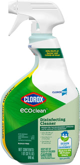 Clorox CloroxPro EcoClean Disinfecting Cleaner Spray – Bleach-Free Daily Surface Sanitizer for Long-Term Care Facilities and Nursing Homes