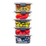 Rubbermaid Brilliance Airtight Containers – Mindful Meal Prep for Clean Eating Goals