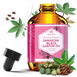 Leven Rose Jamaican Black Castor Oil – Mother's Day Gift for the Wellness Mom, Luxe Hair Growth and Skin Treatment, 4 oz