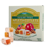 Liberty Orchards Sugar Free Aplets & Cotlets - Assorted Fruit & Nut Lokum Candy, 8 oz Thoughtful Gift for Mom