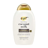 OGX Nourishing + Coconut Milk Moisturizing Shampoo, Hydrating Self-Care Shampoo for Dry Hair, Daily Mindful Shower Ritual, 13 fl. oz
